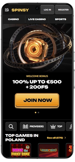 Visit the Website Spinsy Casino